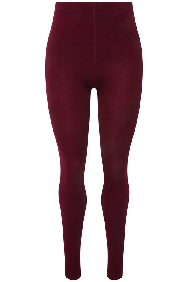 Ulla Popken Feinstrumpfhose Thermo-Strumpfleggings Elastikbund – Bild 2 von 5