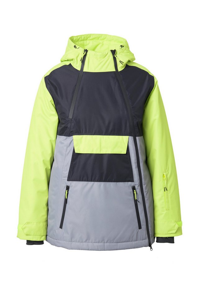 Ulla Popken Funktionsjacke HYPRAR Performance-Jacke wasserdicht 2-Wege-Zipper – Bild 2 von 4