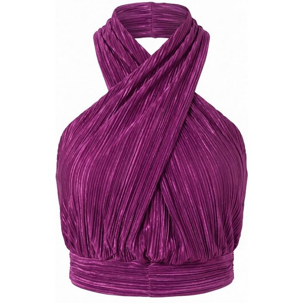 Ulla Popken Longtop Plissee-Top Slim Fit