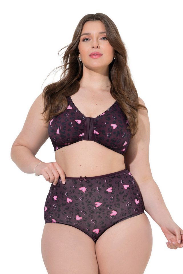 Ulla Popken Maxislip Maxislips 5er-Pack Muster/einfarbig – Bild 2 von 4
