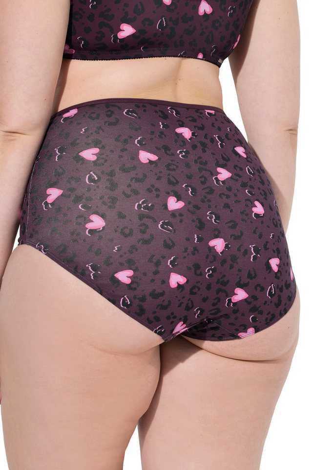 Ulla Popken Maxislip Maxislips 5er-Pack Muster/einfarbig – Bild 3 von 4