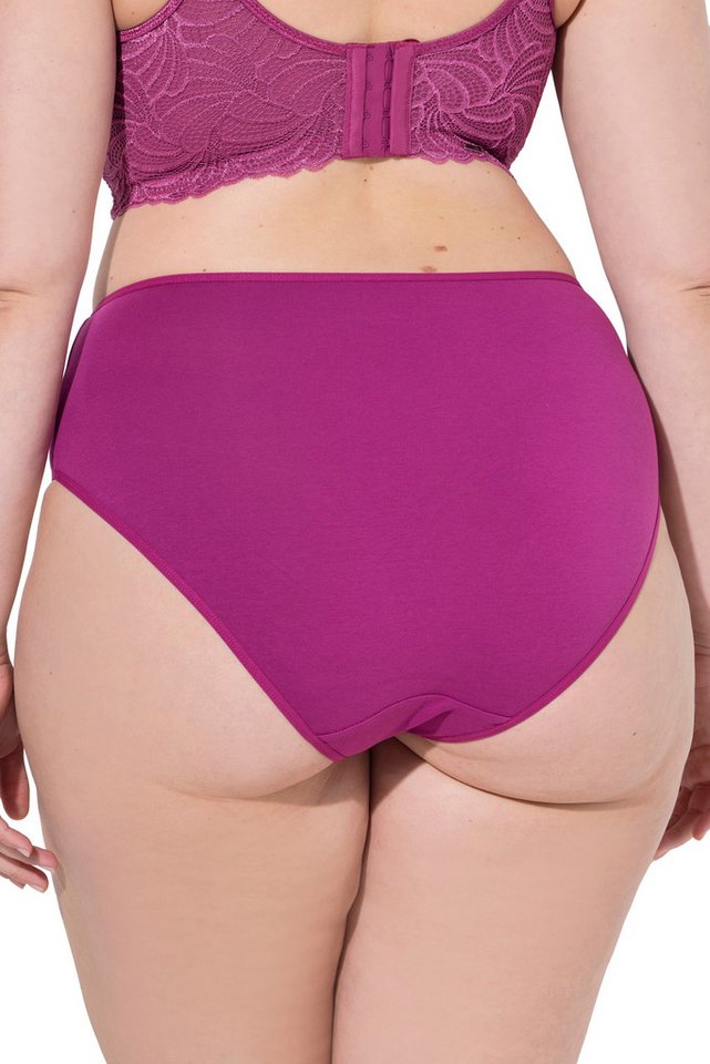 Ulla Popken Midislip Midi-Slips 5er-Pack 3 verschiedene Farben – Bild 3 von 4