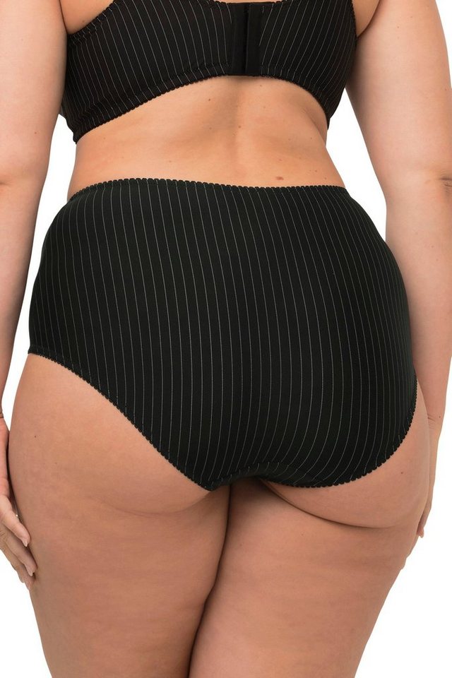 Ulla Popken Midislip Midislips 2er-Pack Nadelstreifen (2-St) Bestseller – Bild 3 von 4