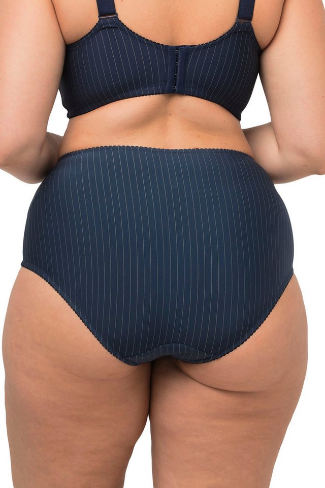 Ulla Popken Midislip Midislips 2er-Pack Nadelstreifen (2-St) Bestseller – Bild 3 von 4