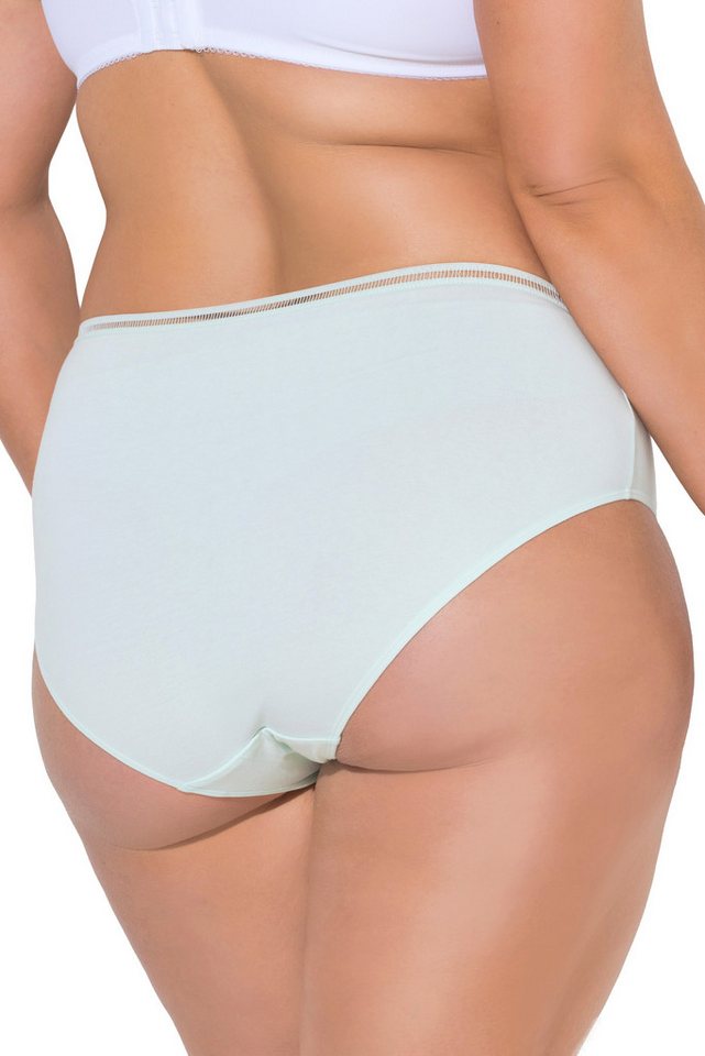 Ulla Popken Midislip Midislips 5er-Pack Häkelspitzen-Band – Bild 3 von 4