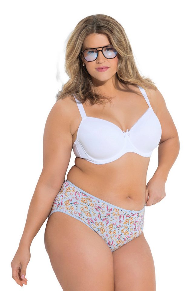 Ulla Popken Midislip Midislips 5er-Pack Minimal-Muster – Bild 2 von 4