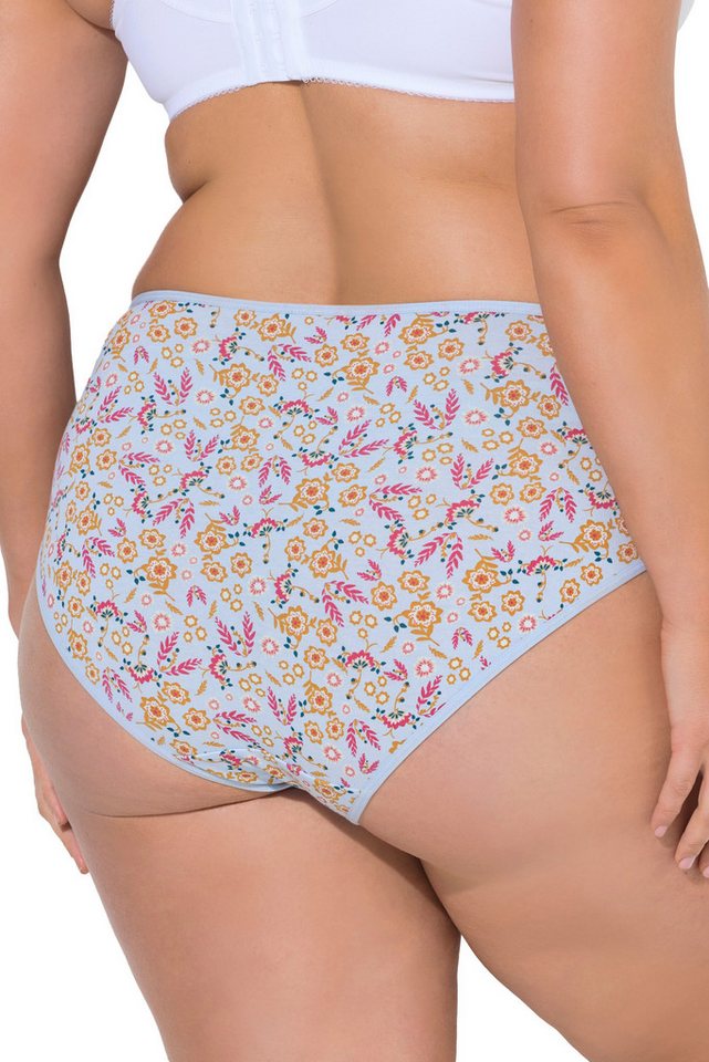 Ulla Popken Midislip Midislips 5er-Pack Minimal-Muster – Bild 3 von 4