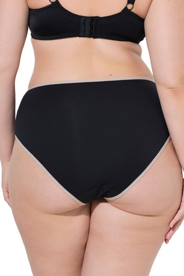 Ulla Popken Midislip Midislips 7er-Pack farbige Einfassungen – Bild 3 von 4