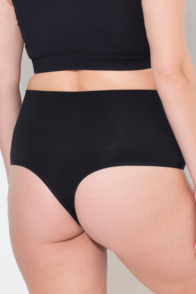 Ulla Popken Miederhose Shaping-String seamless ohne Seitennaht Powermesh – Bild 3 von 4