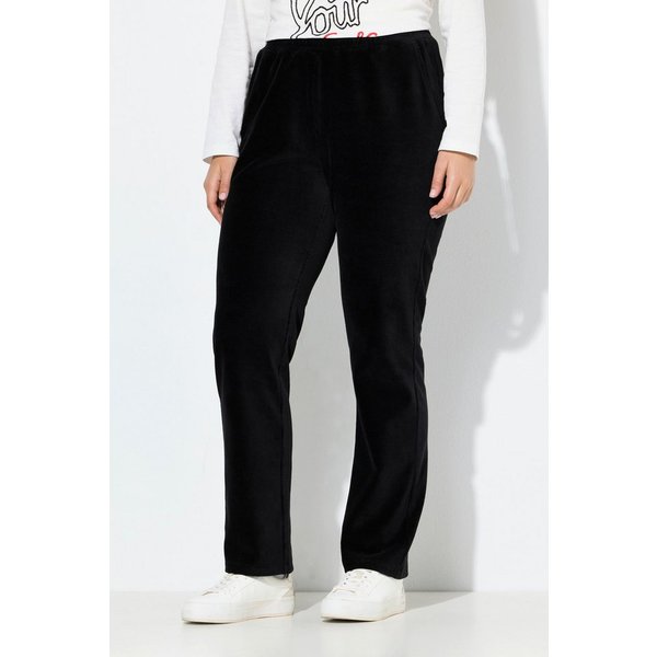 Ulla Popken Schlupfhose Cordhose Ruby gerades Bein Elastikbund