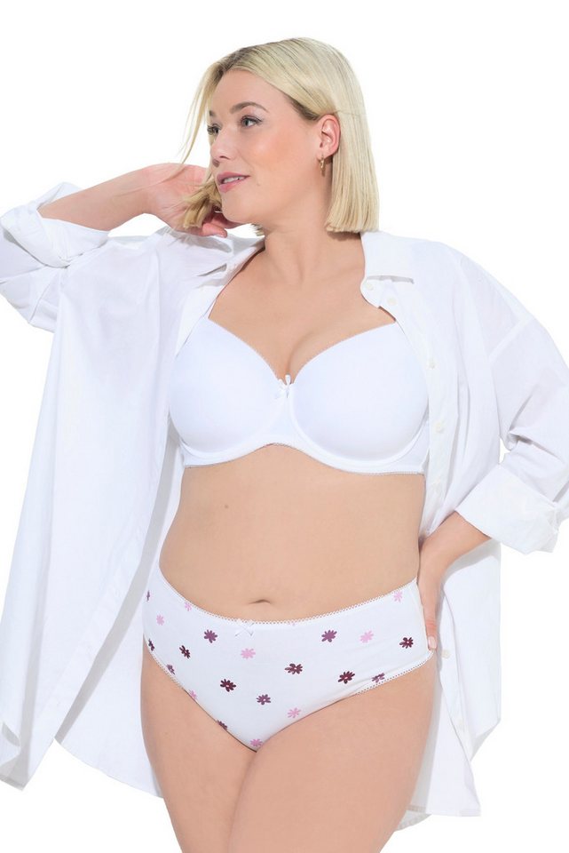 Ulla Popken Slip Strings 5er-Pack Millefleur/einfarbig – Bild 2 von 4