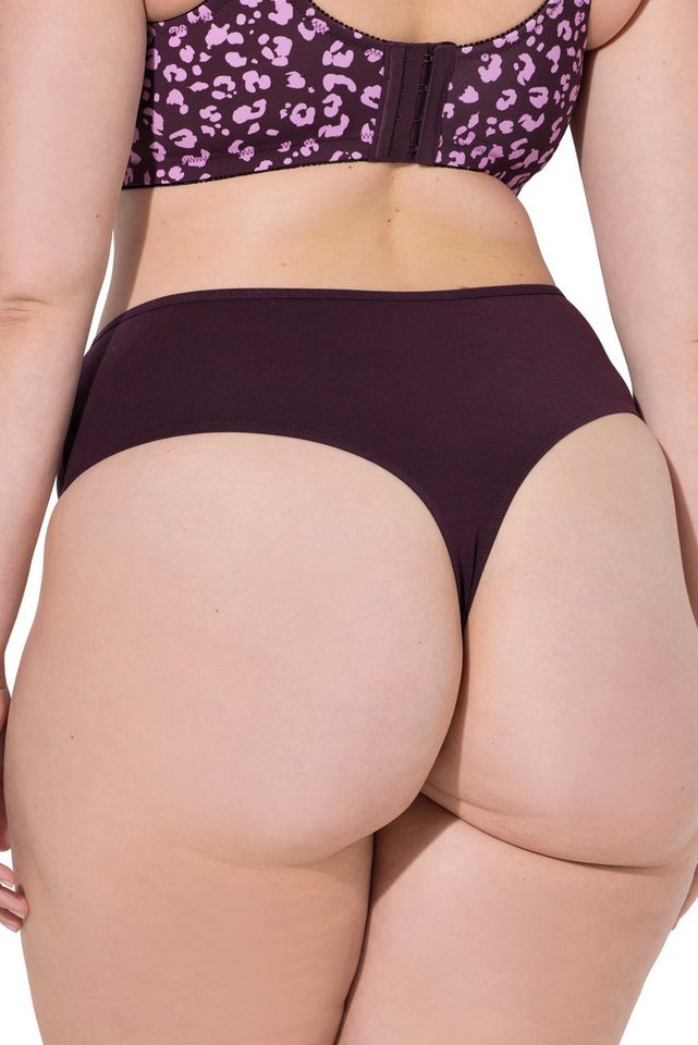 Ulla Popken Slip Strings 5er-Pack Muster/einfarbig – Bild 3 von 4