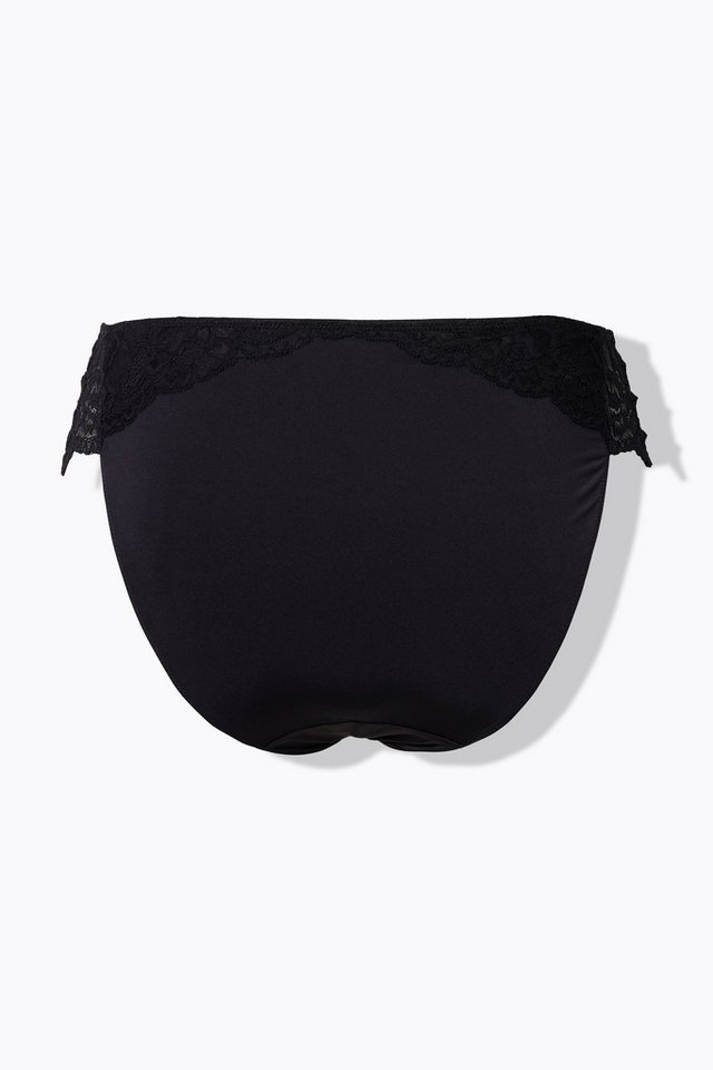 Ulla Popken Slip TruYou Midislip Satin Musterspitze – Bild 4 von 4