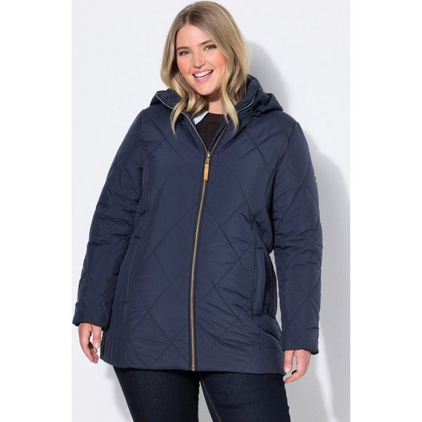 Ulla Popken Steppjacke HYPRAR Funktions-Steppjacke wasserabweisend Kapuze