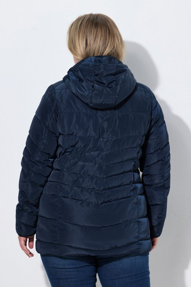 Ulla Popken Steppjacke HYPRAR Steppjacke wasserabweisend winddicht Kapuze – Bild 3 von 4