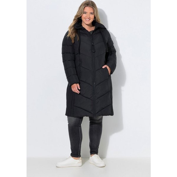 Ulla Popken Steppjacke HYPRAR Steppjacke wasserabweisend Stehkragen