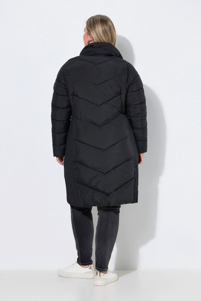 Ulla Popken Steppjacke HYPRAR Steppjacke wasserabweisend Stehkragen – Bild 3 von 4