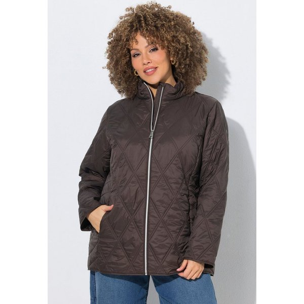 Ulla Popken Steppjacke HYPRAR Steppjacke wasserabweisend Stehkragen