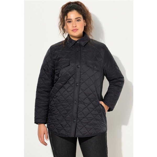 Ulla Popken Steppjacke Stepp-Hemdjacke