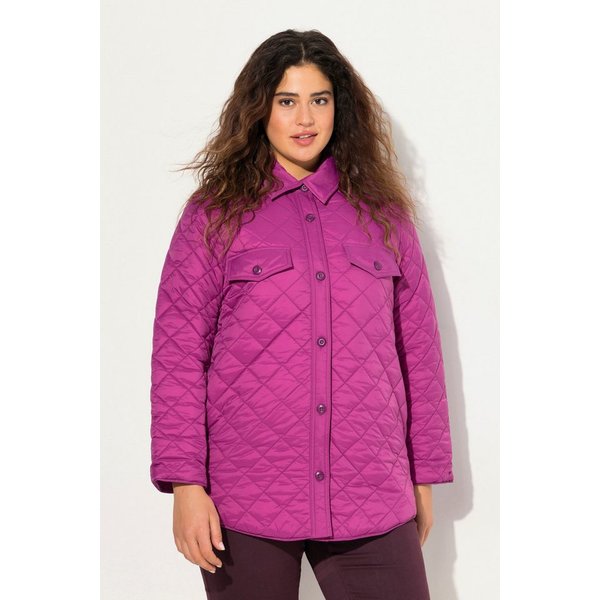 Ulla Popken Steppjacke Stepp-Hemdjacke