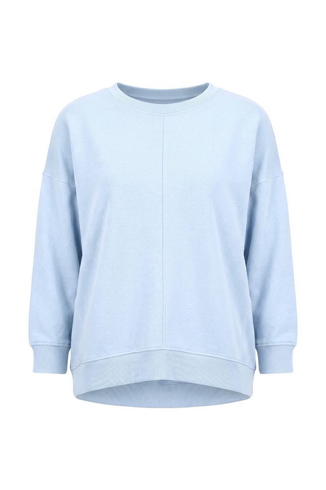 Ulla Popken Sweatshirt Long-Sweatshirt Oversized Rundhals Langarm – Bild 2 von 4