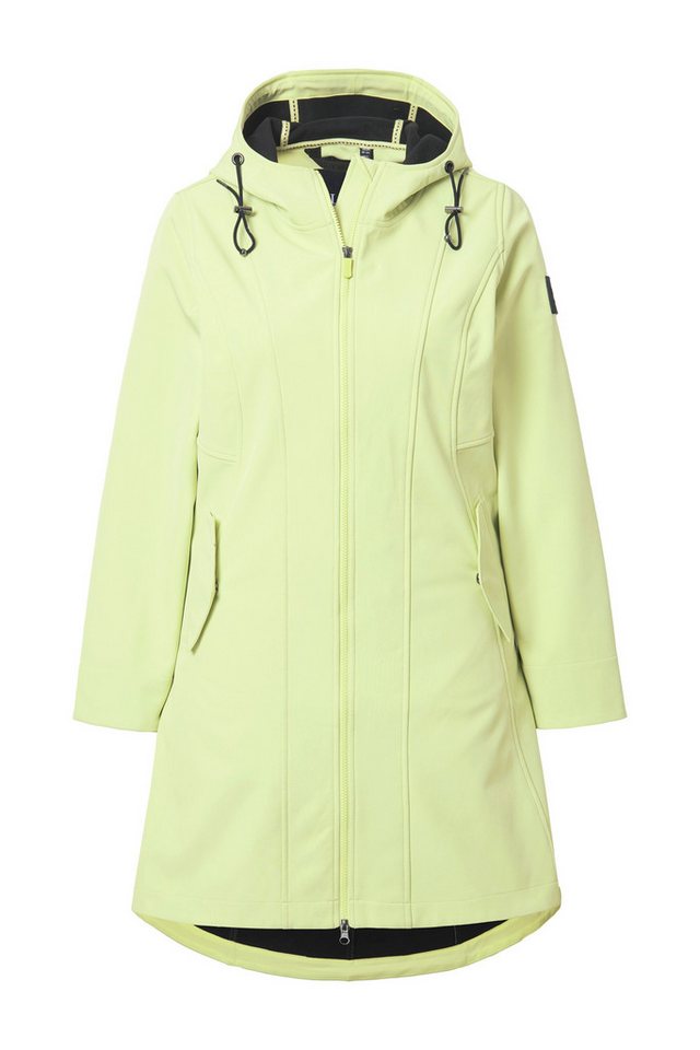 Ulla Popken Wintermantel HYPRAR Softshelljacke wasserabweisend – Bild 2 von 4