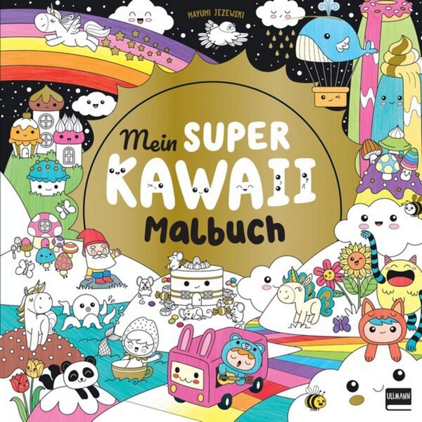 Mein super Kawaii - Malbuch / diverse