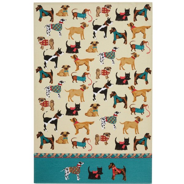 Ulster Weavers Geschirrtuch Hound Dog, (Set, 1-tlg., 1-teilig), 100% Baumwolle 48x74cm Küchentuch
