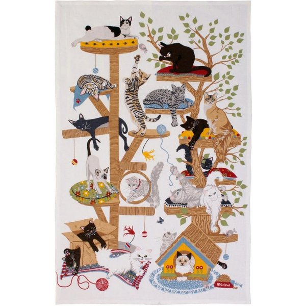 Ulster Weavers Geschirrtuch Moggie Mahem, (Set, 1-tlg., 1-teilig), 100% Baumwolle 48x74cm Küchentuch
