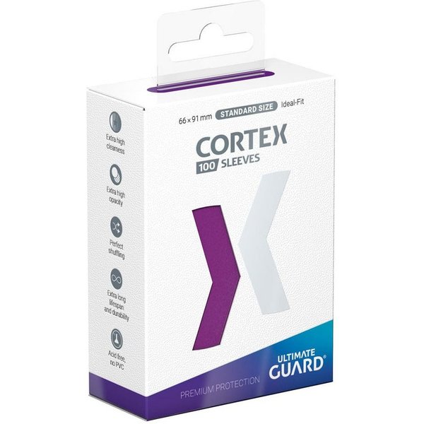 Ultimate Guard Sammelkarte Cortex Sleeves Standard Size (100) (66x91mm) - Violett