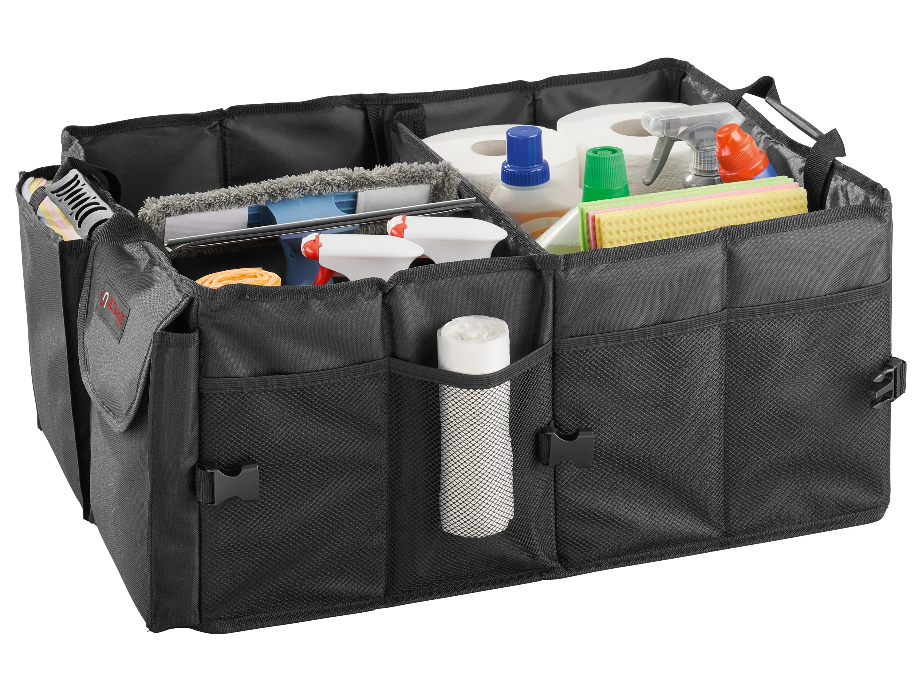 ULTIMATE SPEED® Premium-Kofferraumbox mit Isolierfunktion / Premium-Kofferraumbox / Premium-Kofferraumbox mit Deckel (Spanngurt) – Bild 3 von 4