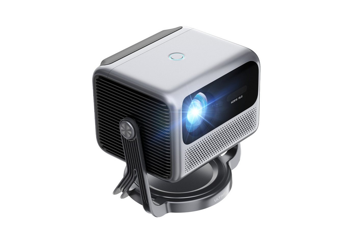 Ultimea Nova C40 Heimkino Beamer, Google TV mit Netflix Beamer (1500:1, 1920 x 1080 px, 90° Flexible kardanische Einstellung,Dolby Audio,900 ANSI,HDR10&HLG) – Bild 4 von 5