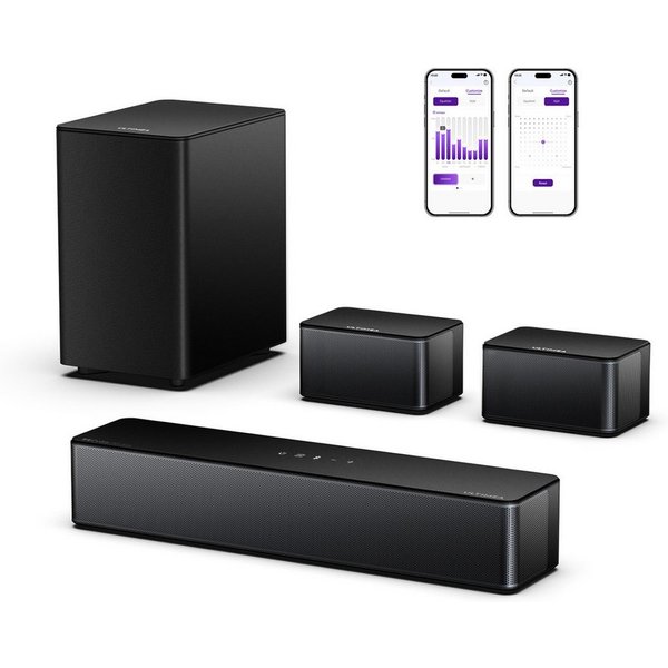 Ultimea Poseidon M4T 5.1 Soundsystem 5.1 Dolby Atmos Soundbar (Bluetooth, 410 W)