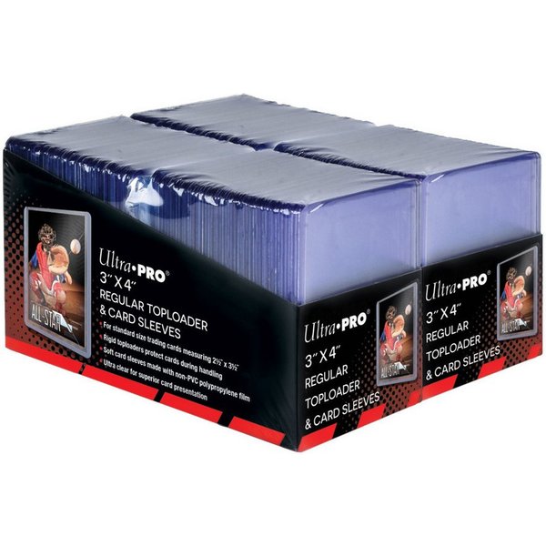 UltraPRO Sammelkarte 3" x 4" Regular Toploader & Card Sleeves