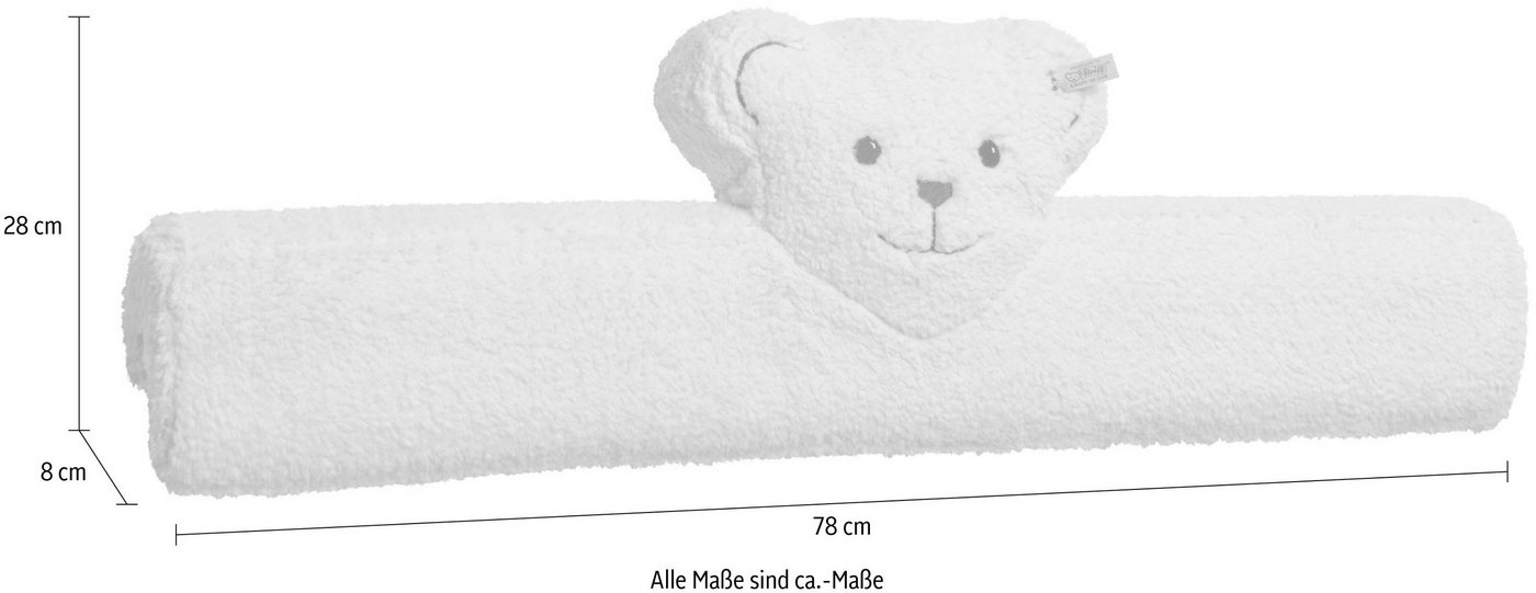 PAIDI Umbauseiten MILA & BEN Steiff by PAIDI, Plüsch-Teddybär, Kantenschutz, extra weich gepolstert, passt auf jede Wickelkommode, waschbar – Bild 4 von 4