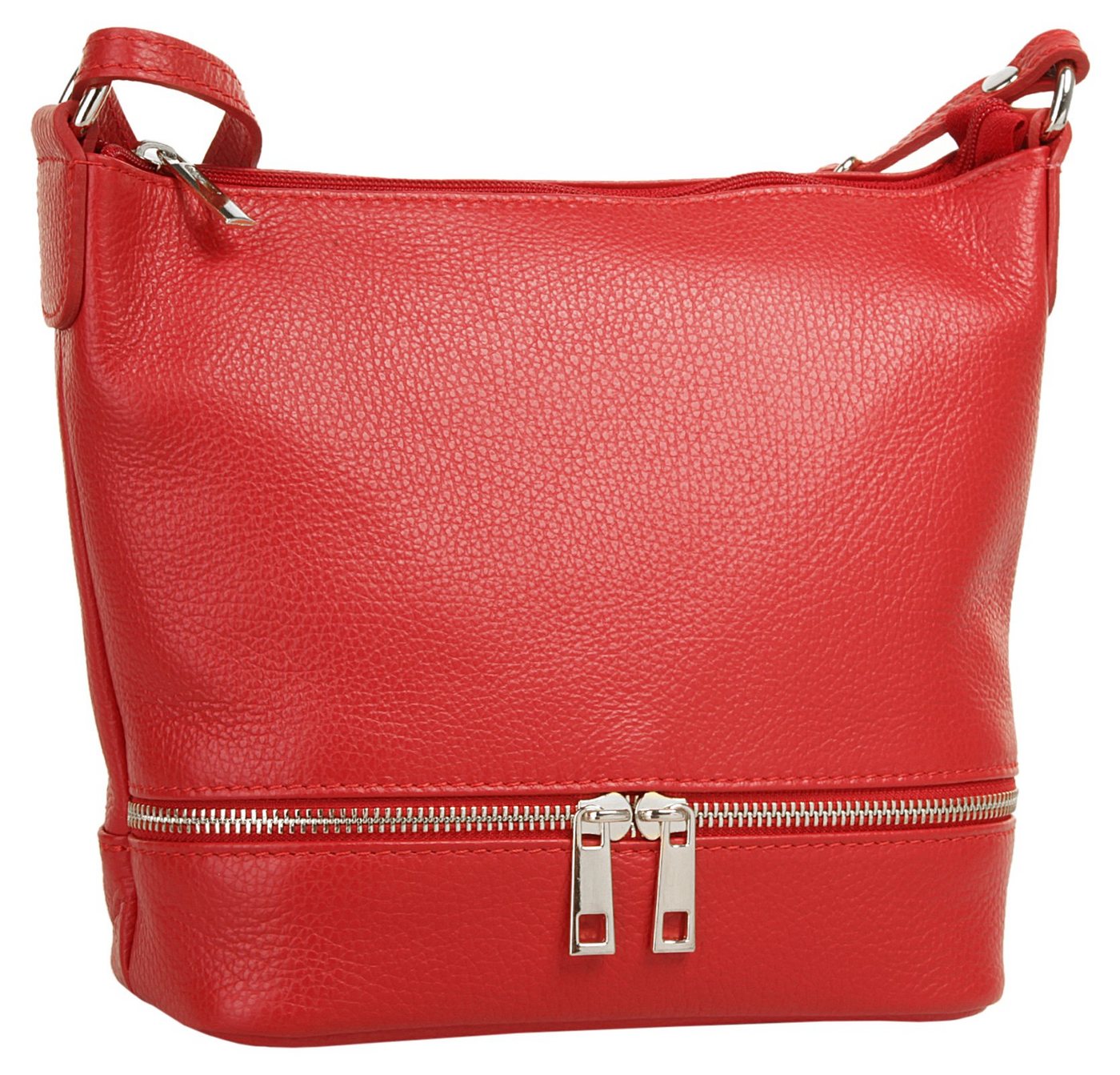 Cluty Umhängetasche CLUTY Damen echt Leder, Made in Italy, echt Leder, Made in Italy – Bild 3 von 5