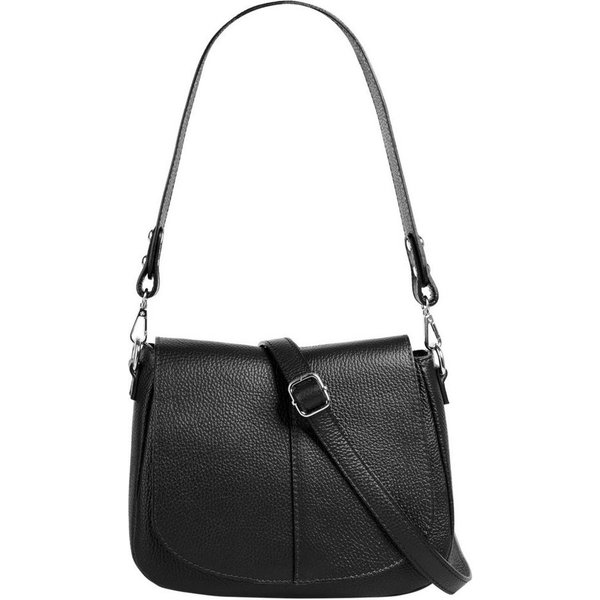 Cluty Umhängetasche CLUTY Damen echt Leder, Made in Italy, echt Leder, Made in Italy