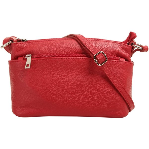 Cluty Umhängetasche CLUTY Damen echt Leder, Made in Italy, echt Leder, Made in Italy