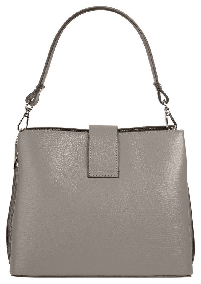 Cluty Umhängetasche CLUTY Damen echt Leder, Made in Italy, echt Leder, Made in Italy – Bild 4 von 5