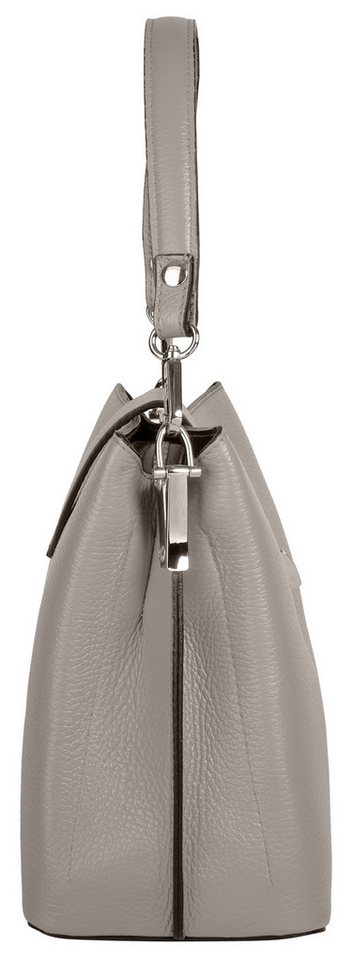 Cluty Umhängetasche CLUTY Damen echt Leder, Made in Italy, echt Leder, Made in Italy – Bild 5 von 5