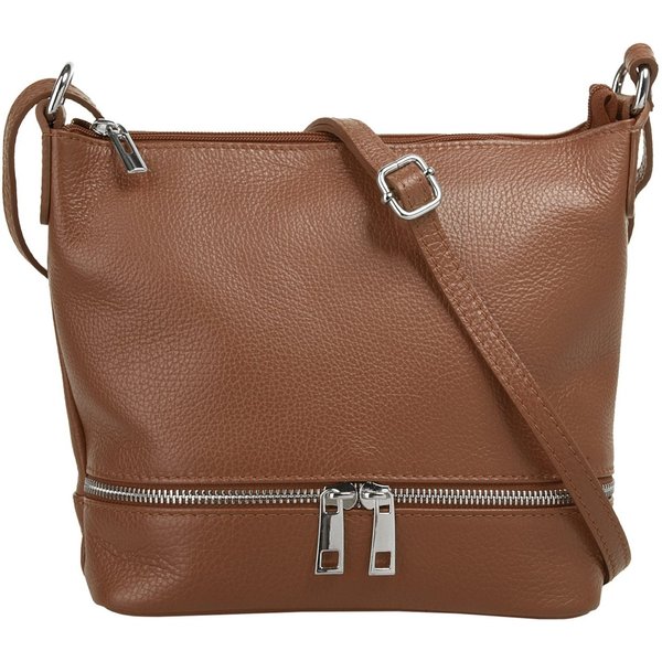 Cluty Umhängetasche CLUTY Damen echt Leder, Made in Italy, echt Leder, Made in Italy