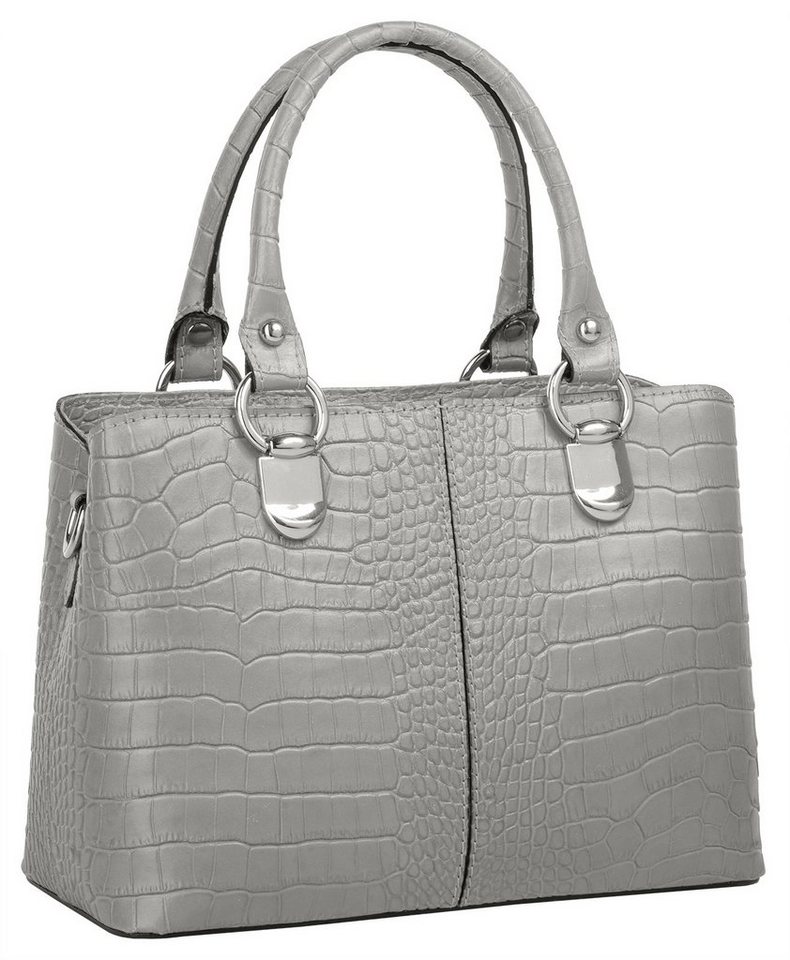 Cluty Umhängetasche CLUTY Damen echt Leder, Made in Italy, echt Leder, Made in Italy – Bild 3 von 5
