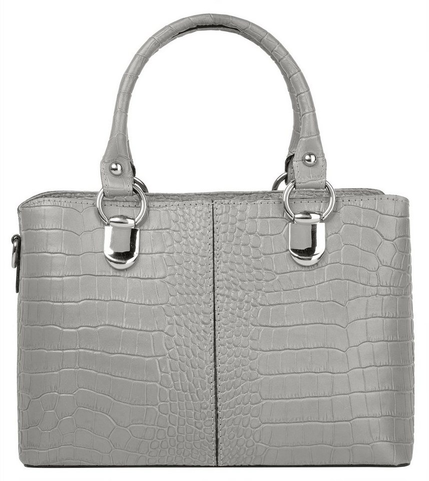Cluty Umhängetasche CLUTY Damen echt Leder, Made in Italy, echt Leder, Made in Italy – Bild 4 von 5