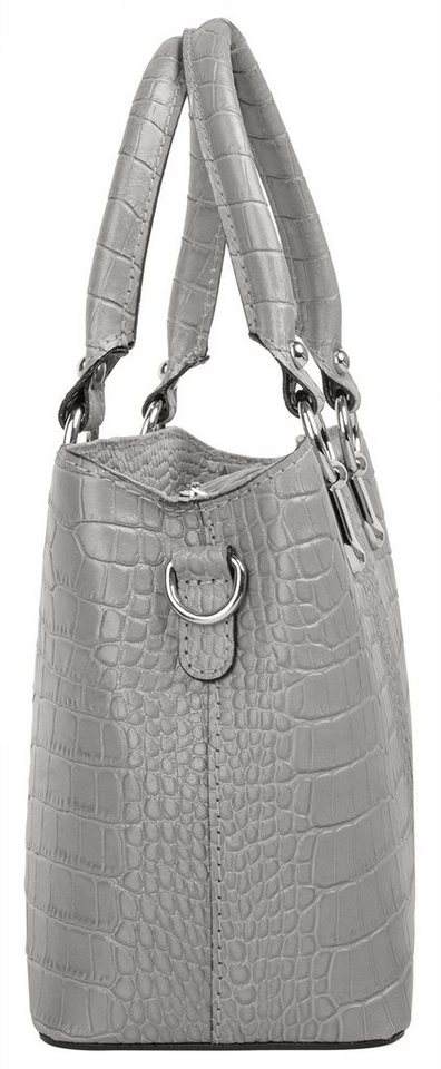 Cluty Umhängetasche CLUTY Damen echt Leder, Made in Italy, echt Leder, Made in Italy – Bild 5 von 5