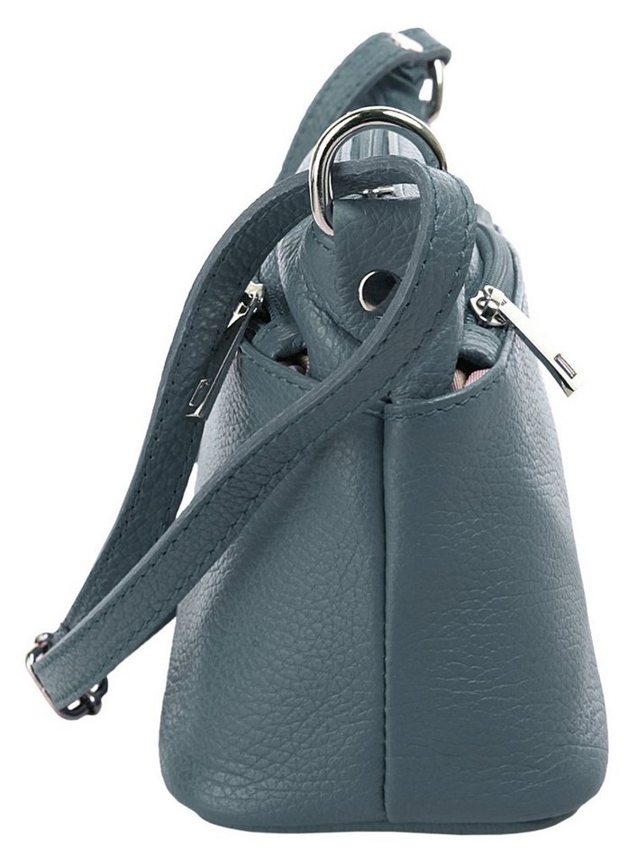 Cluty Umhängetasche CLUTY Damen echt Leder, Made in Italy, echt Leder, Made in Italy – Bild 5 von 5