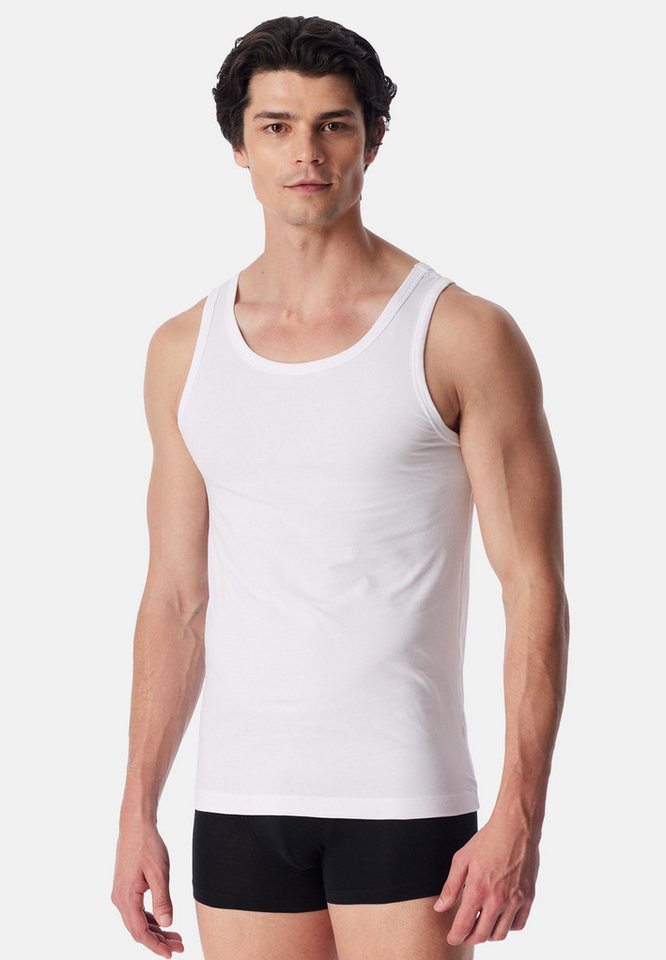 uncover by SCHIESSER Unterhemd 4er Pack Basic (Spar-Set) Unterhemd / Tanktop - Baumwolle - Unterhemden mit perfekter Passform – Bild 2 von 5