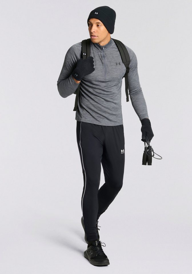 Under Armour® Beanie HALFTIME BEANIE gerippter Acryl-Strickstoff, schweißableitend, schnell trocknend – Bild 4 von 5
