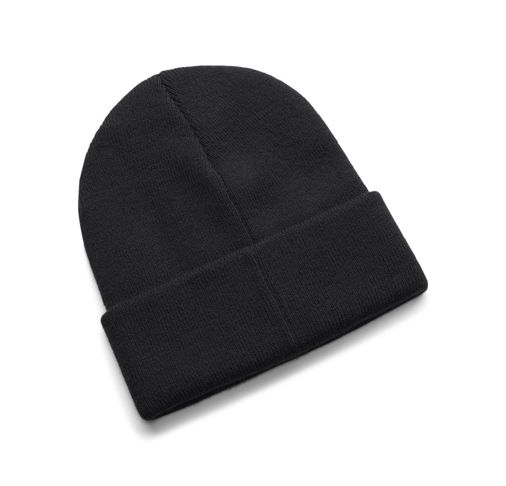 Under Armour® Beanie HALFTIME BEANIE gerippter Acryl-Strickstoff, schweißableitend, schnell trocknend – Bild 3 von 5