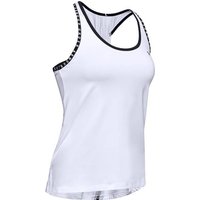 UNDER ARMOUR Damen Ärmellos Knockout Tank, Größe XS in Weiß
