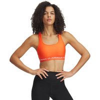 UNDER ARMOUR Damen BH Crossback Mid Bra, Größe M in Braun